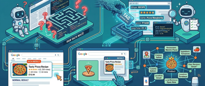 Membangun Jembatan Komunikasi dengan Mesin Structured Data Structured Data